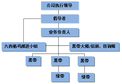 六西格玛管理组织结构